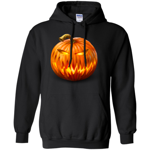jack o'lantern halloween Pullover Hoodie 8 oz