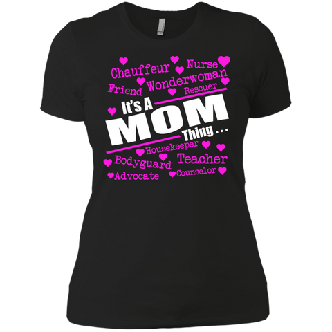 it is a mom thing... matching family T-Shirt