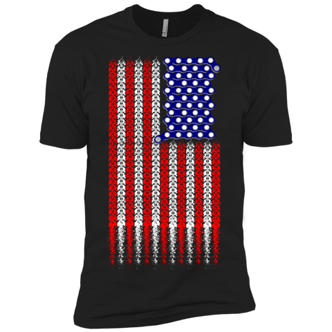 bike usa flag T-Shirt
