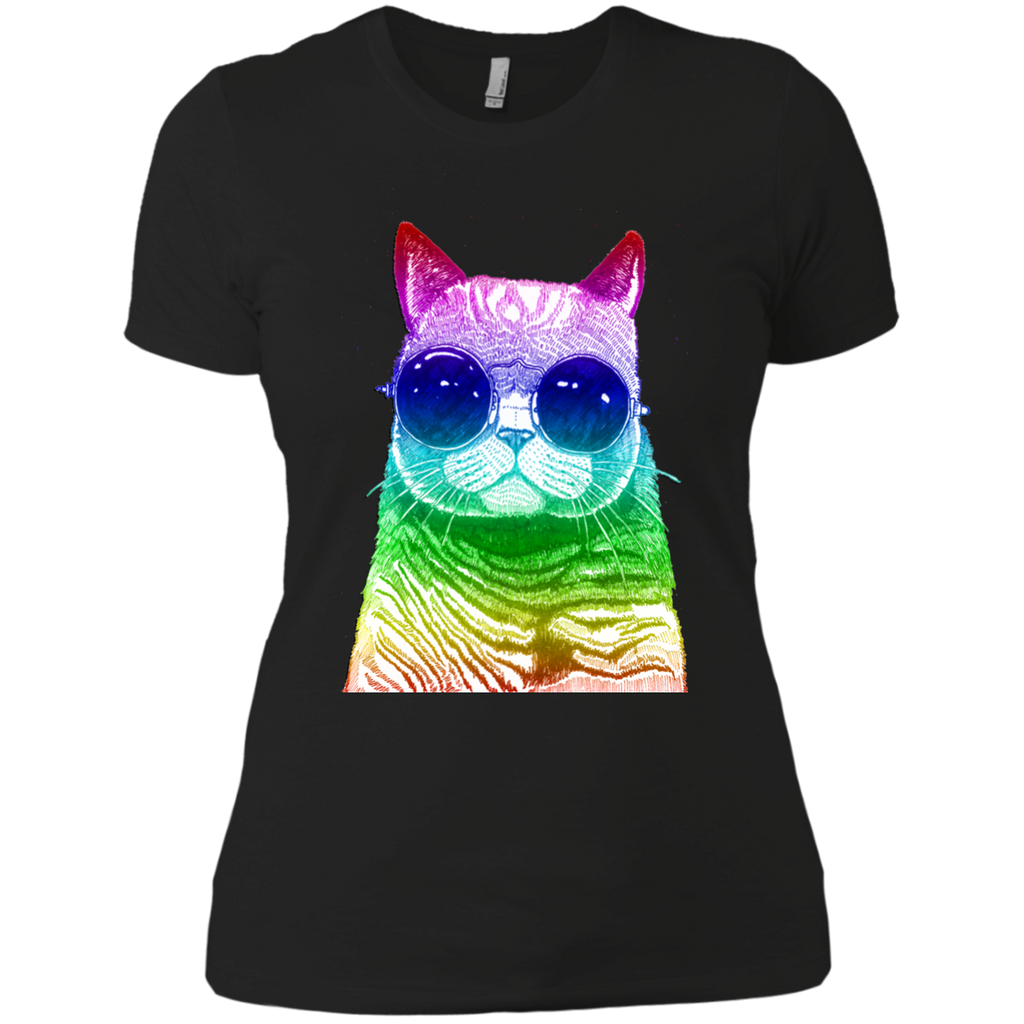 coolour cat sweatshirt T-Shirt