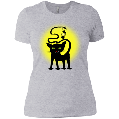 blackcat with light sweatshirt T-Shirt