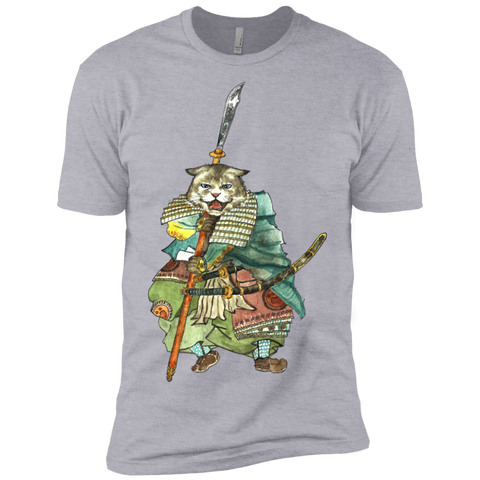 japanese samurai cat with two swords sweatshirt T-Shirt