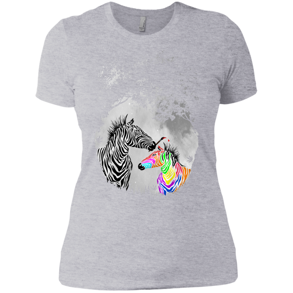 colorful zebra matching family T-Shirt