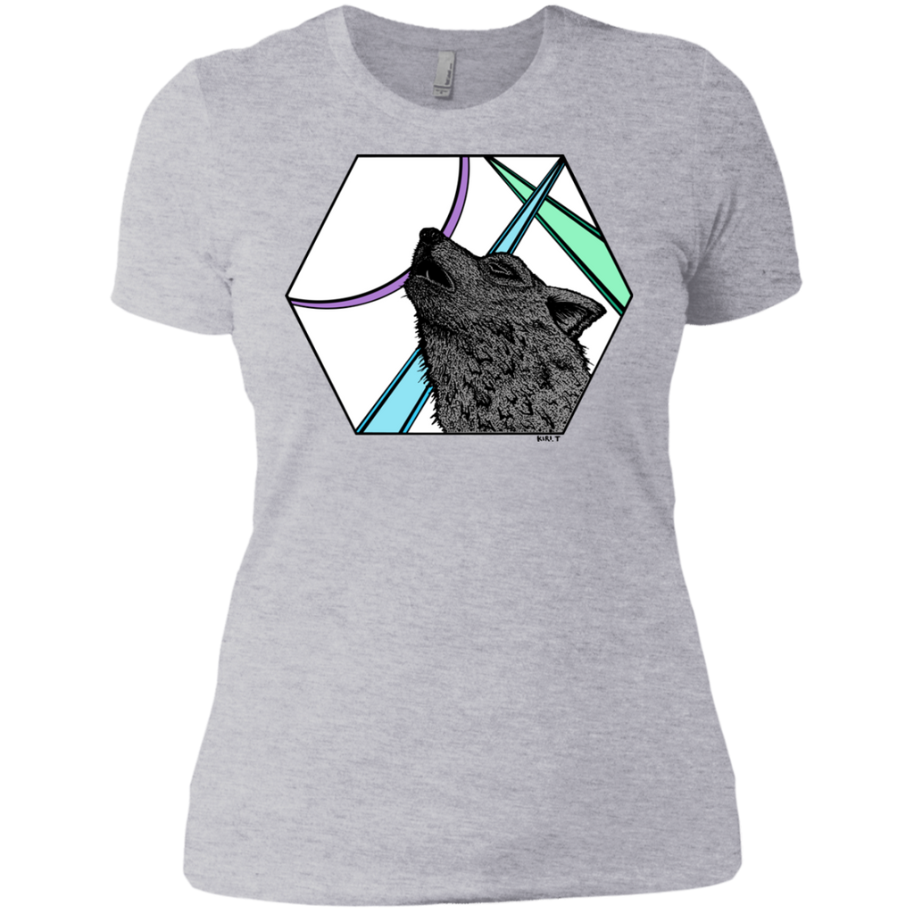 colourful wolfe matching family T-Shirt