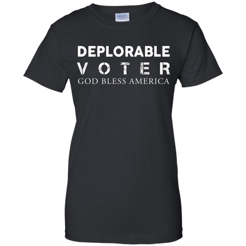 deplorable voter god bless america T-Shirt