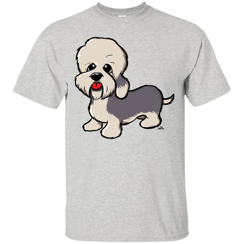 dandie dinmont terrier cartoon dog T-Shirt