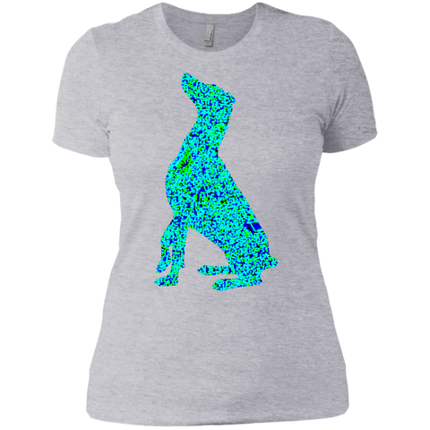 doberman pixel silhouette T-Shirt