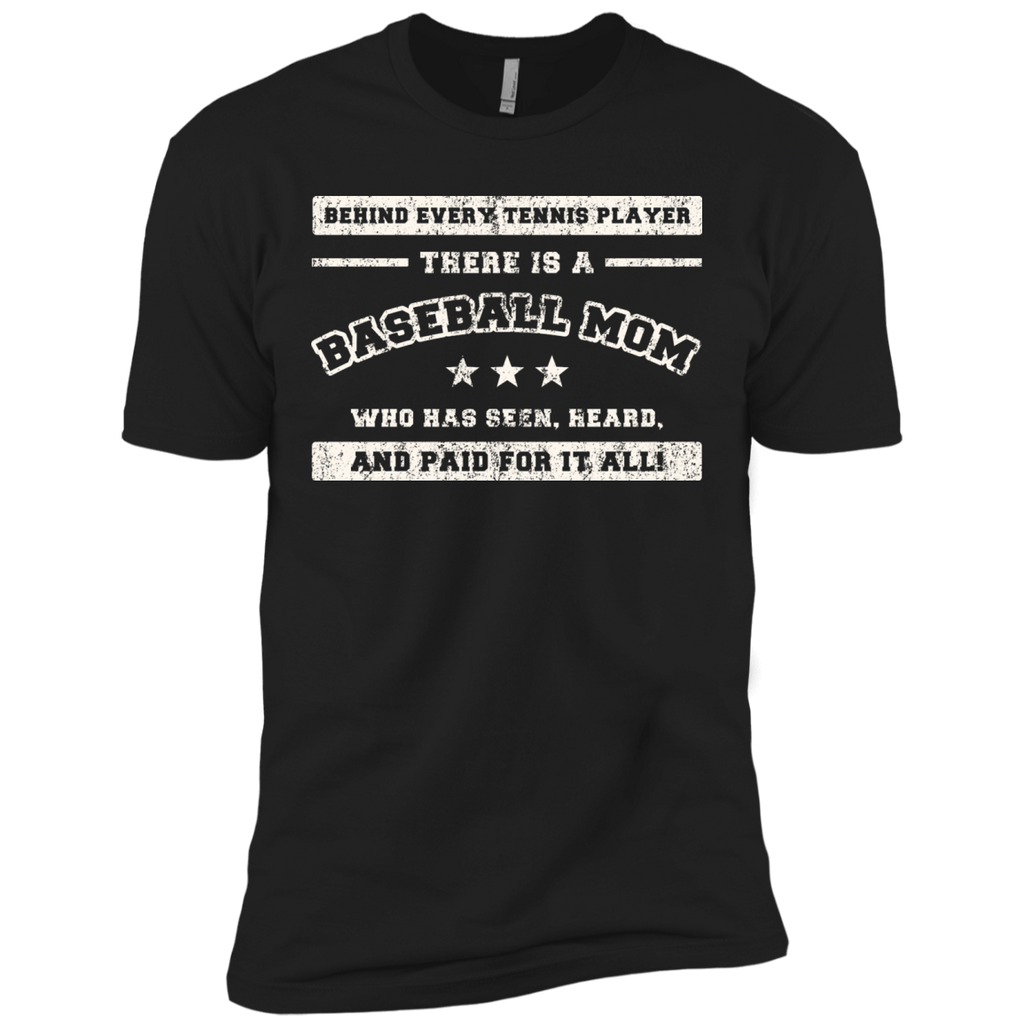 behind every baseball player, there is a baseball mom. who has s T-Shirt