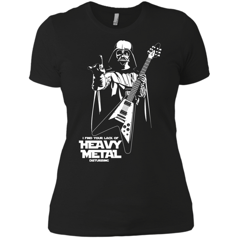 funny star wars i find your lack of heavy metal flying v guitar T-Shirt