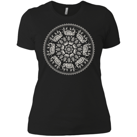 elephant mandala (on dark) sweatshirt T-Shirt