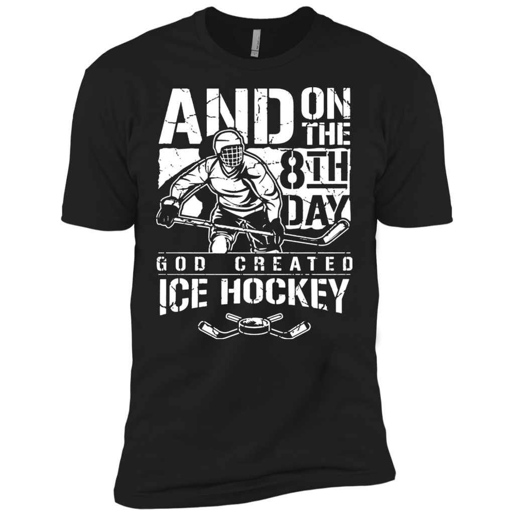 and on the 8th day god created ice hockey T-Shirt