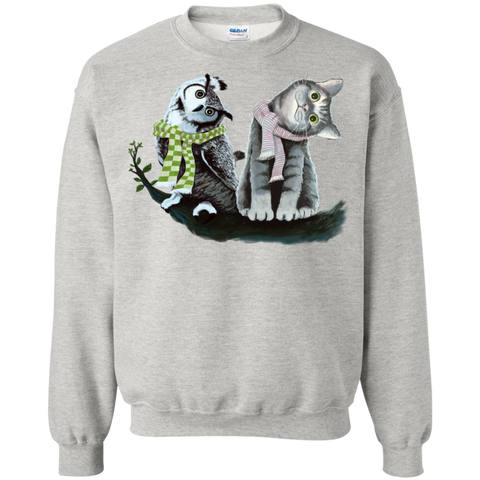 cat and owl sweatshirt T-Shirt