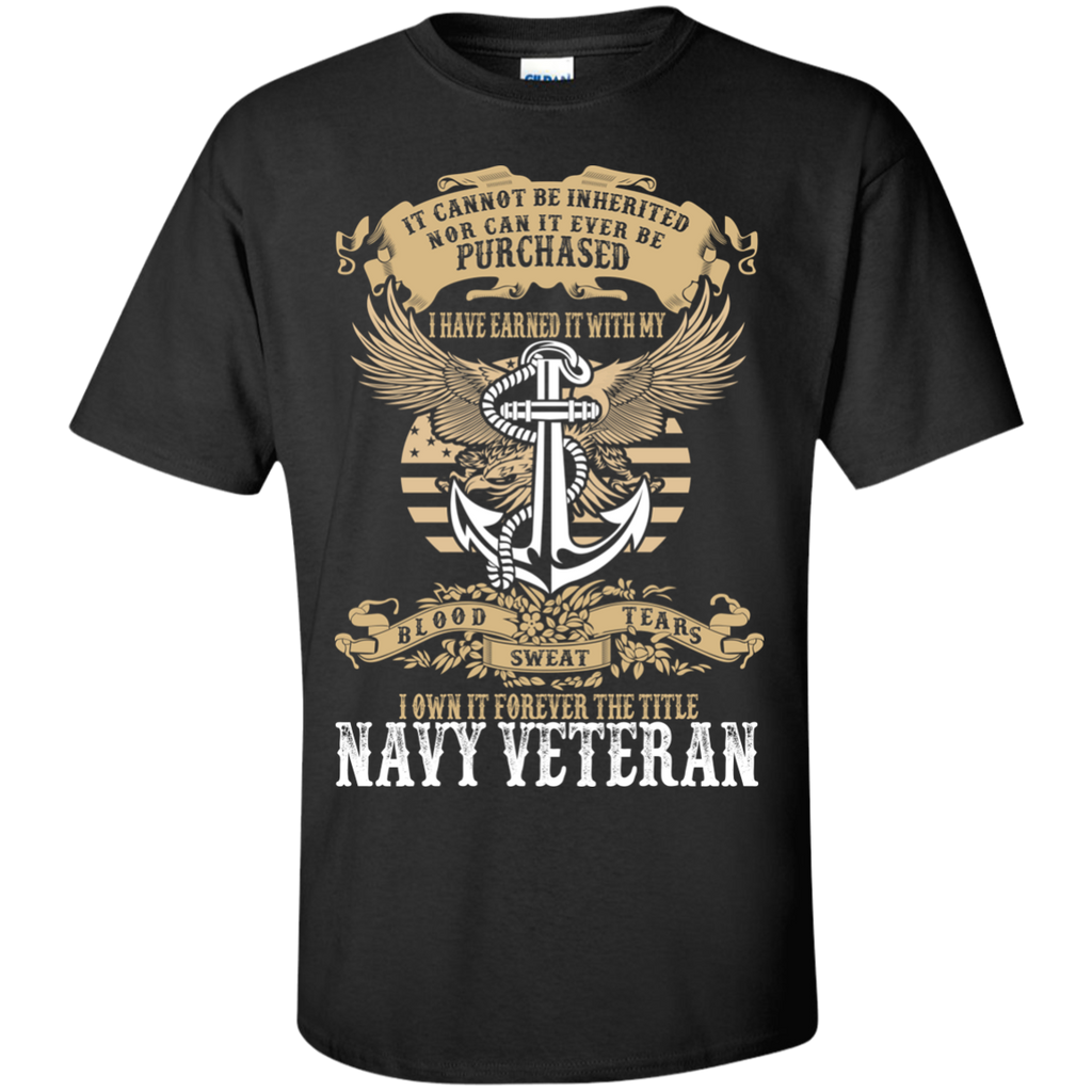it can not be inherited nor can it ever be purchase i have earned it with my blood, sweat and tears i own it forever the title T-Shirt
