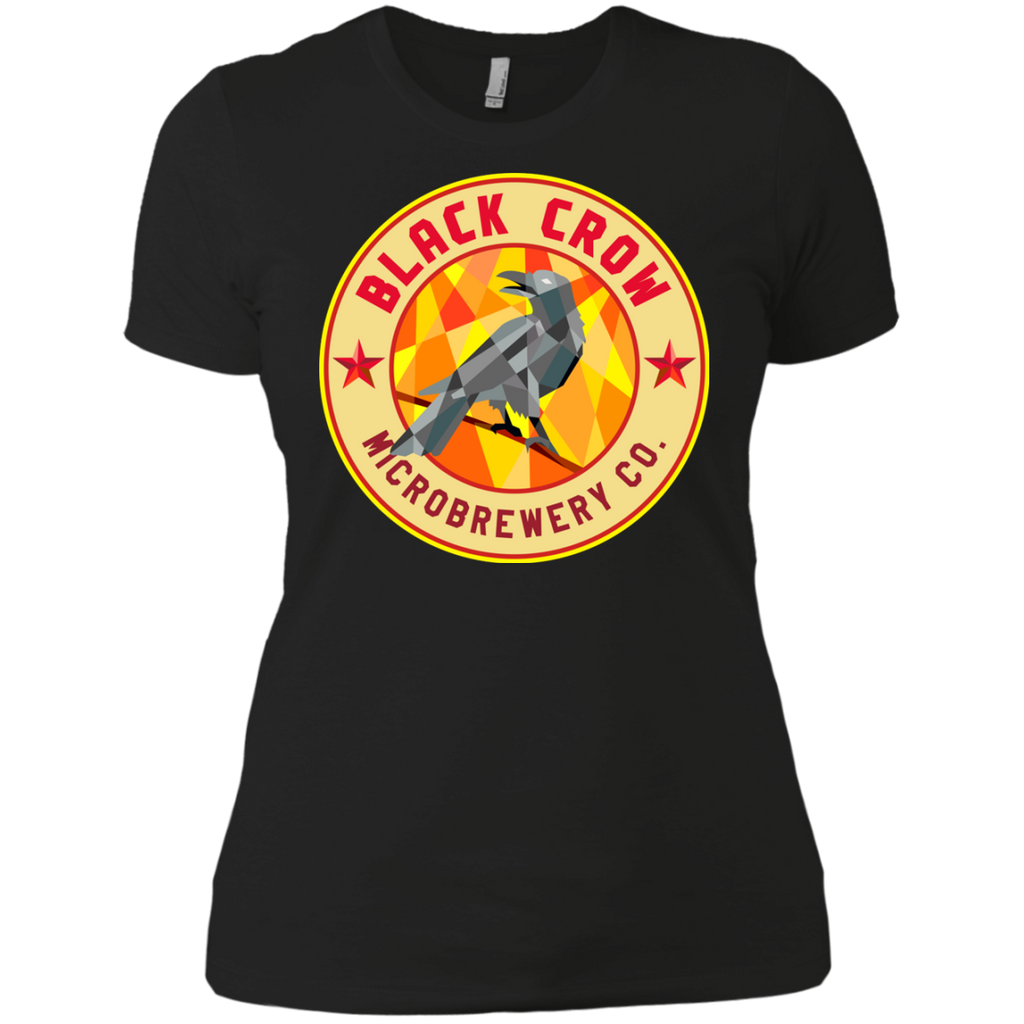 black crow microbrewery low polygon sweatshirt T-Shirt