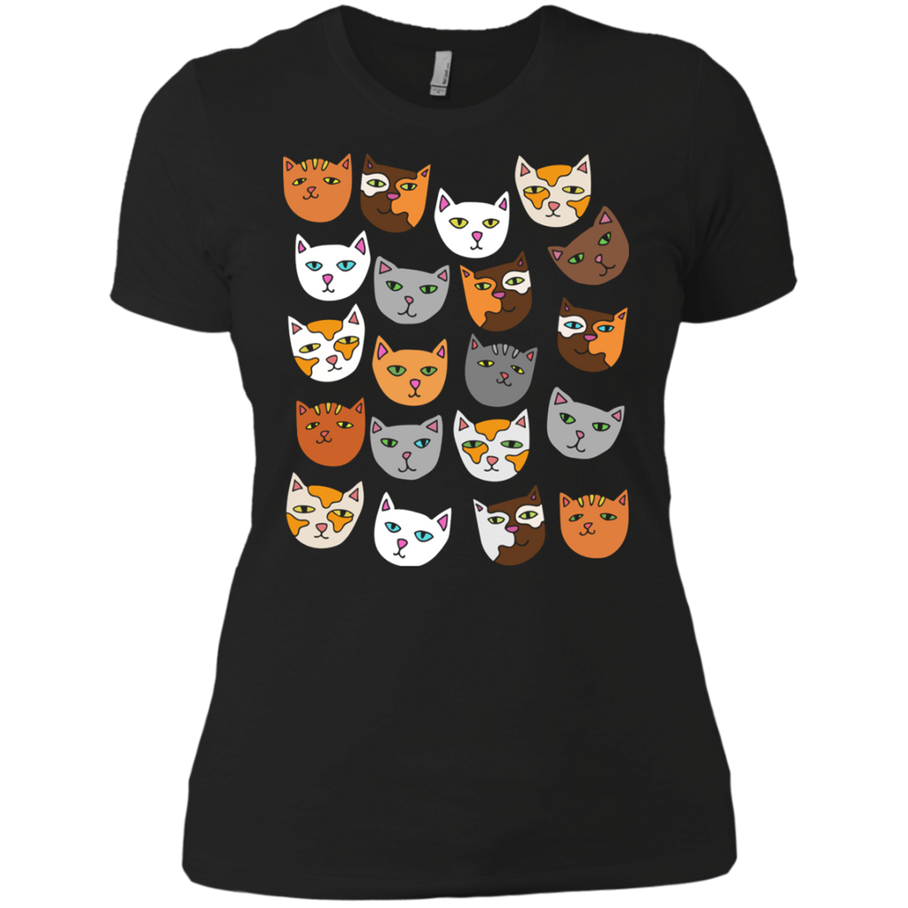 cats everywhere cat pattern T-Shirt