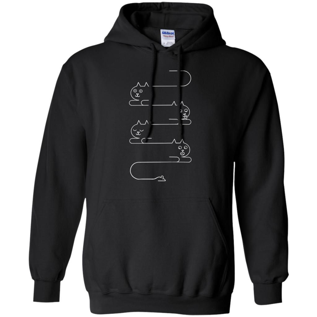 cats lines sweatshirt T-Shirt