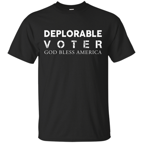 deplorable voter god bless america T-Shirt