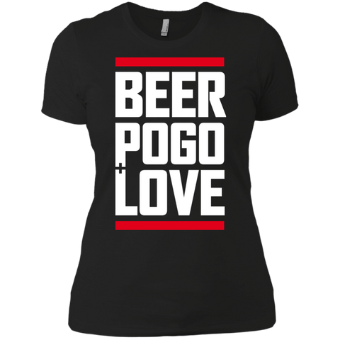 beer, pogo & love black T-Shirt