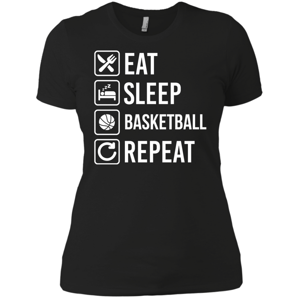 basketball eat sleep repeat T-Shirt