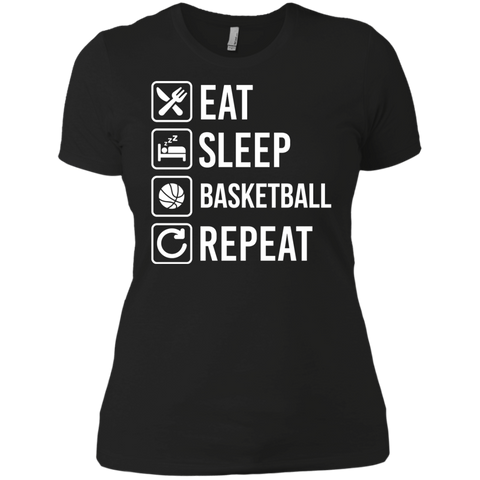 basketball eat sleep repeat T-Shirt