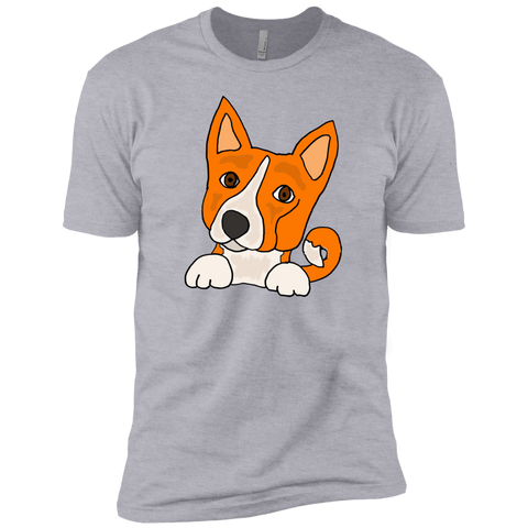 funny cute basenji puppy dog art T-Shirt