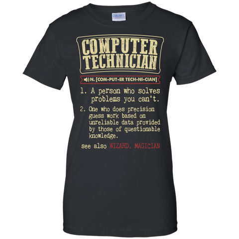 computer technician funny dictionary term T-Shirt