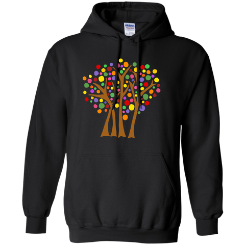 colorful bold trees abstract art nature sweatshirt T-Shirt