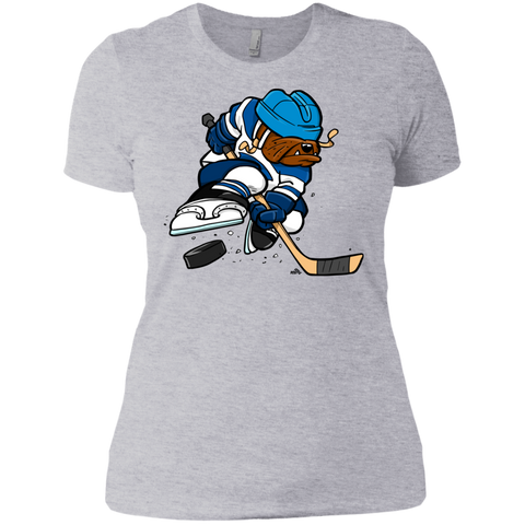 ice hockey cartoon dog T-Shirt