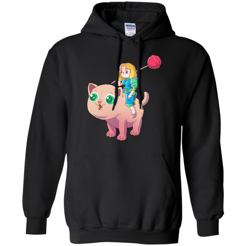cat and girl sweatshirt T-Shirt