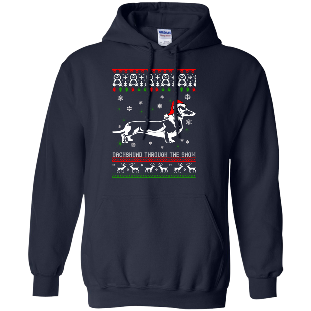 dachshund through the snow sweater, T-Shirt