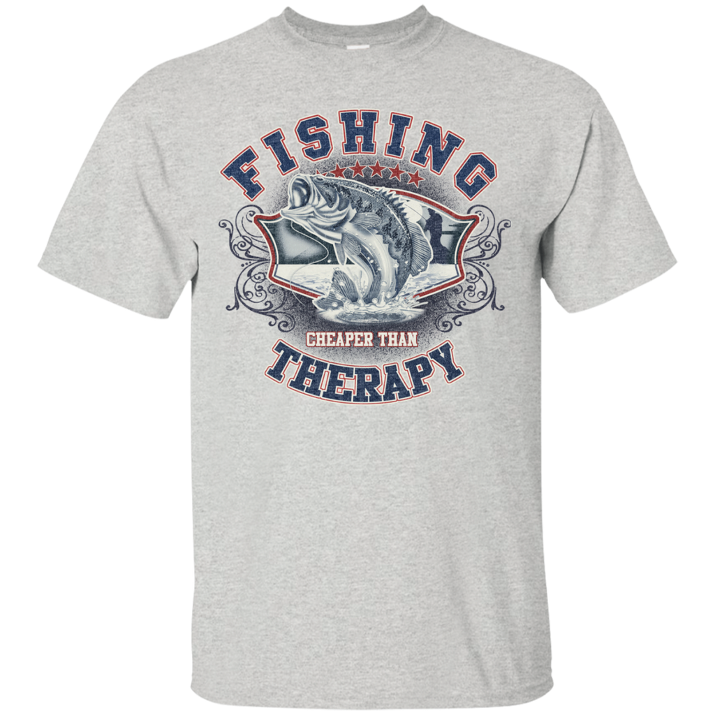 fishing  cheaper than therapy T-Shirt