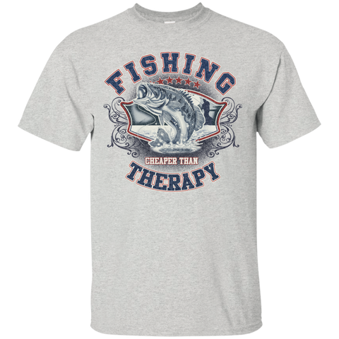 fishing  cheaper than therapy T-Shirt