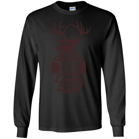 deer lovely sweater with men holiday sweater T-Shirt