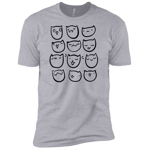cat emojis (black and white) sweatshirt T-Shirt