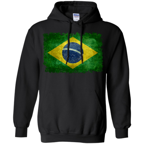 flag of brazil in vintage retro style T-Shirt