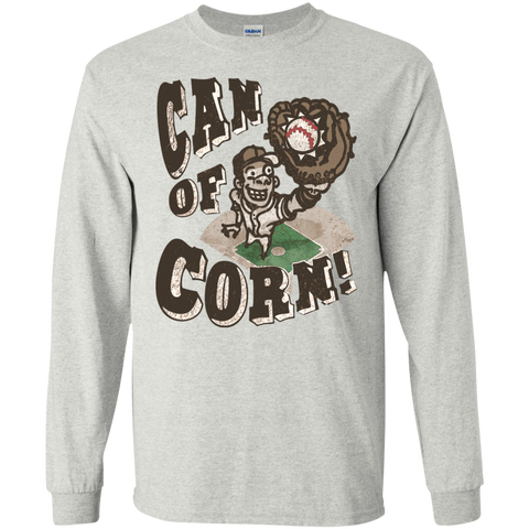 can of corn retro style baseball player T-Shirt