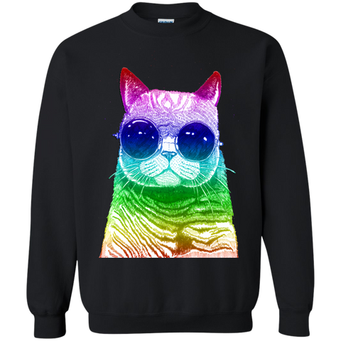 coolour cat sweatshirt T-Shirt