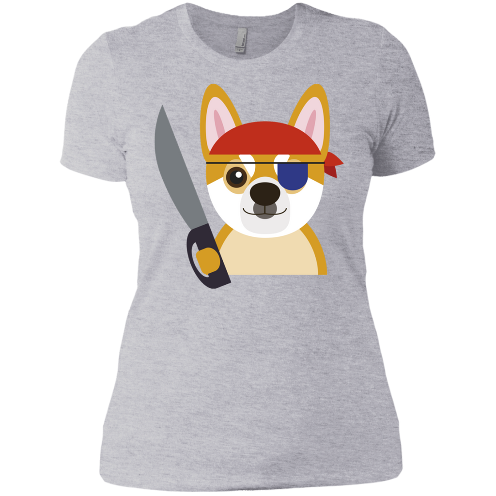 captain pirate shiba T-Shirt