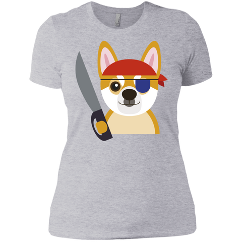 captain pirate shiba T-Shirt