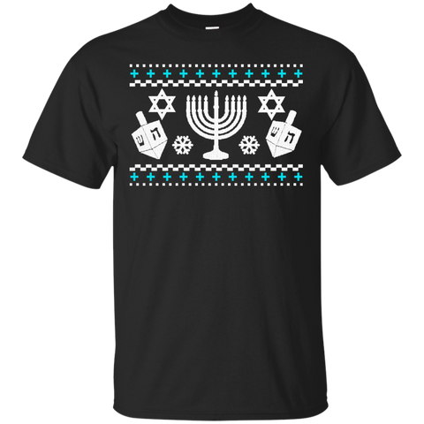 funny hanukkah ugly holiday sweater T-Shirt