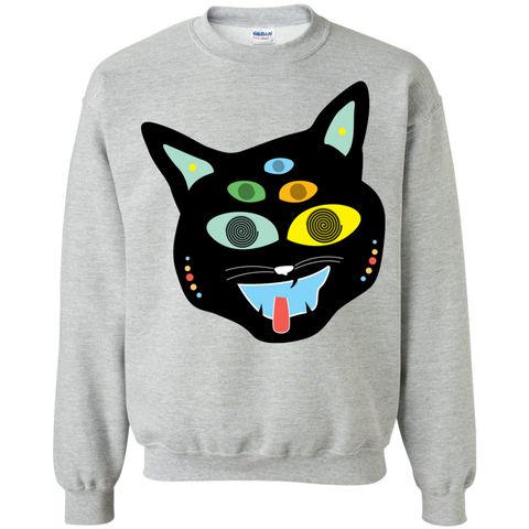crazy alien cat sweatshirt T-Shirt