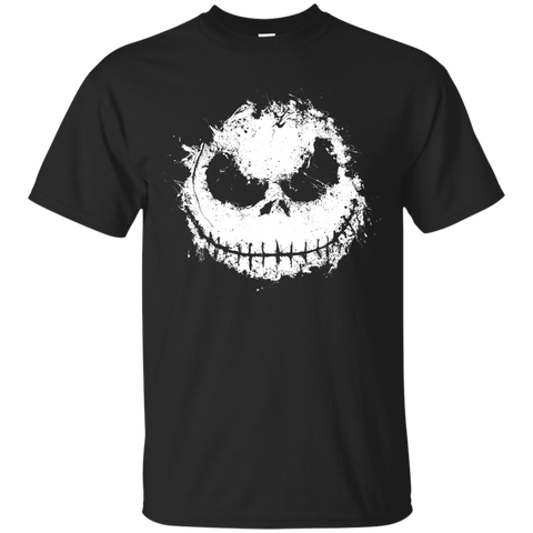 ink skull halloween T-Shirt Custom Ultra Cotton