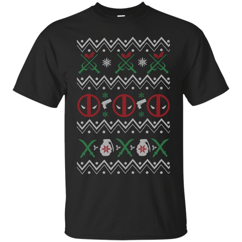 deadpool ugly christmas sweater T-Shirt