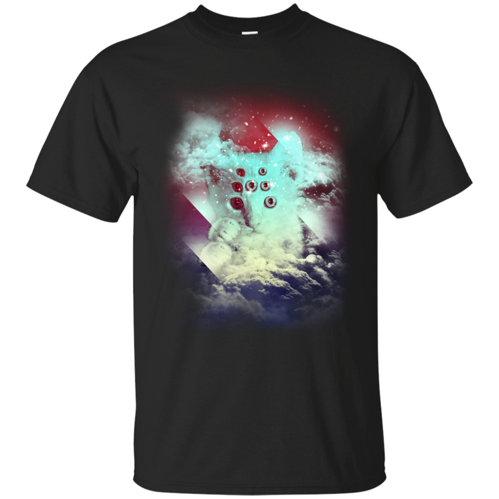 extraterrestrial cat t- T-Shirt