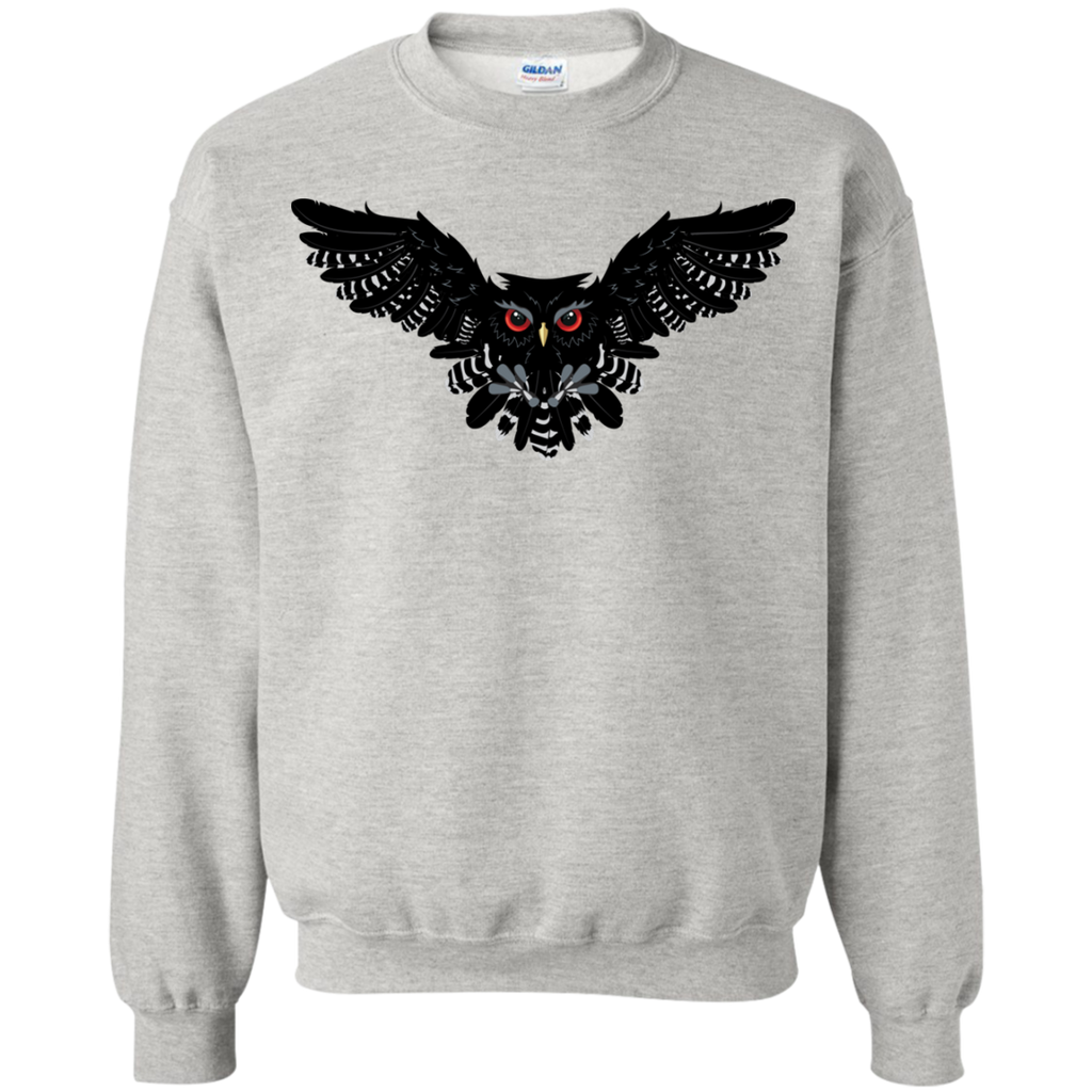 black owl with red eyes sweatshirt T-Shirt