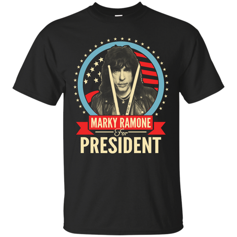marky ramone for president T-Shirt G200 Gildan Ultra Cotton T-Shirt