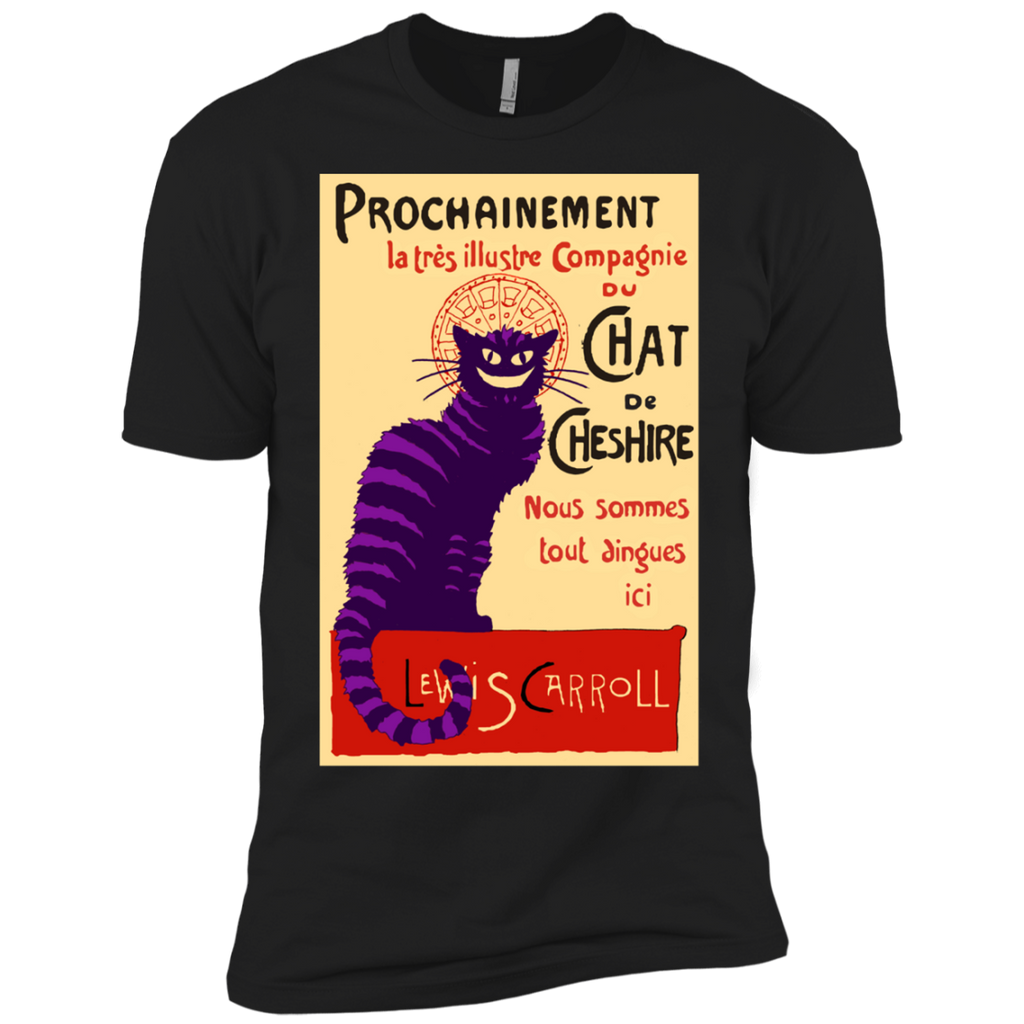 cheshire cat 'chat noir' poster T-Shirt