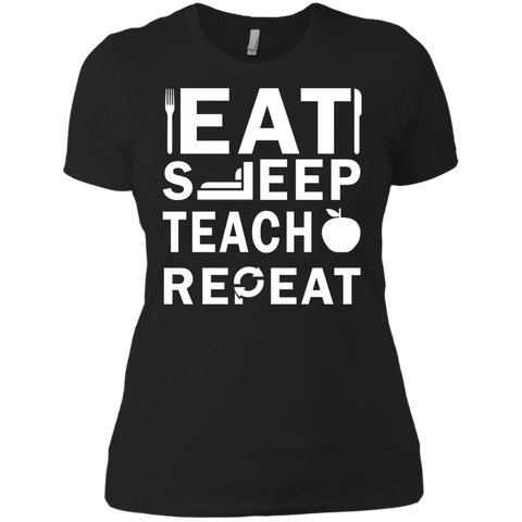 eat sleep teach repeat T-Shirt