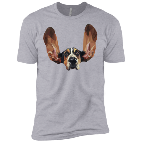 basset hound low poly T-Shirt