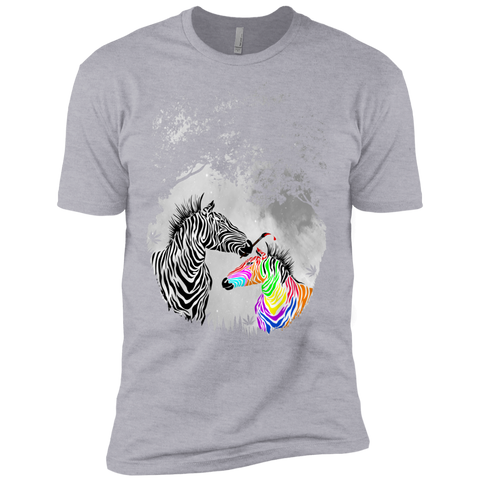 colorful zebra matching family T-Shirt